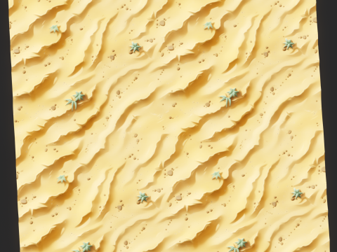 Stylized Sand Seamless Texture CG Dokuları