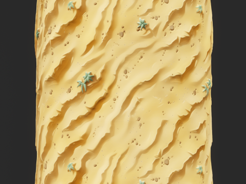 Stylized Sand Seamless Texture CG Dokuları