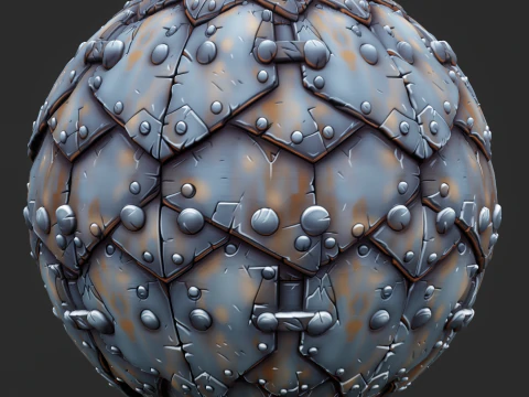 様式化された金属のシームレスなテクスチャ CG テクスチャ