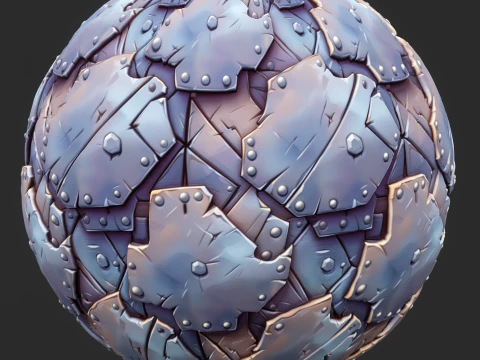 様式化された金属のシームレスなテクスチャ CG テクスチャ