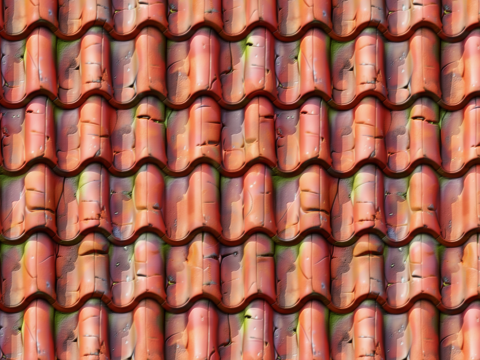 Stylized Roof Seamless Texture Texturas CG