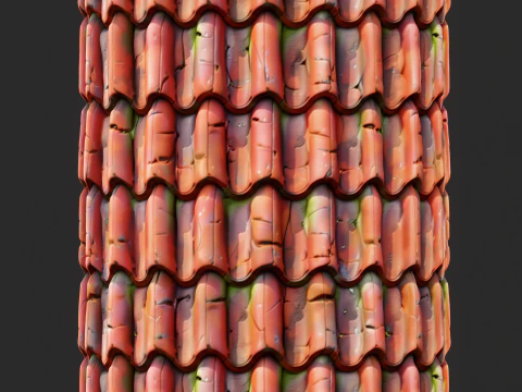 शैलीबद्ध छत निर्बाध बनावट CG टेक्स्चर्स