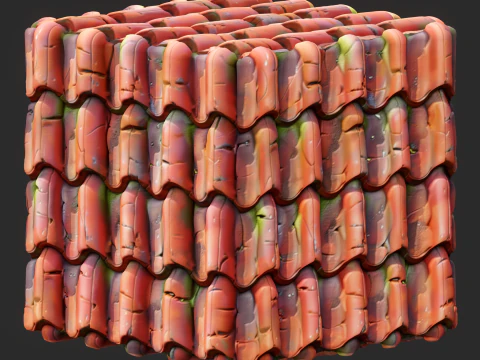 शैलीबद्ध छत निर्बाध बनावट CG टेक्स्चर्स