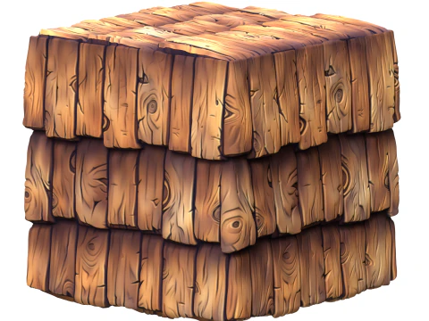 Stylized Roof Seamless Texture CG Textures