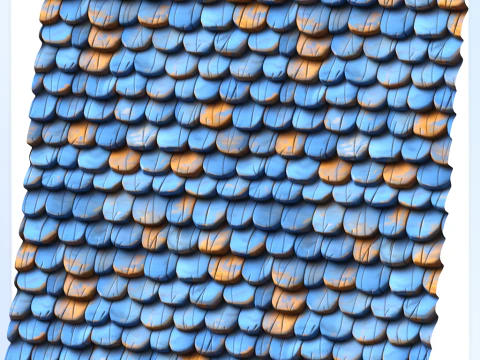 Struttura senza giunte del tetto stilizzato CG Textures