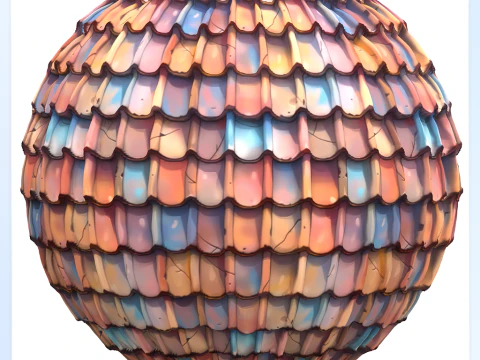 शैलीबद्ध छत निर्बाध बनावट CG टेक्स्चर्स