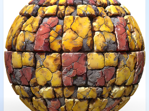 Stylized Wall Seamless Texture Texturas CG