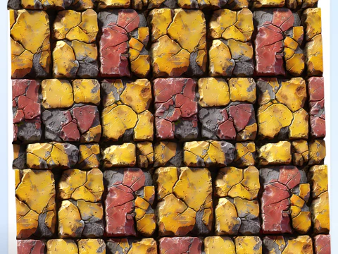 Stylized Wall Seamless Texture CG Textures