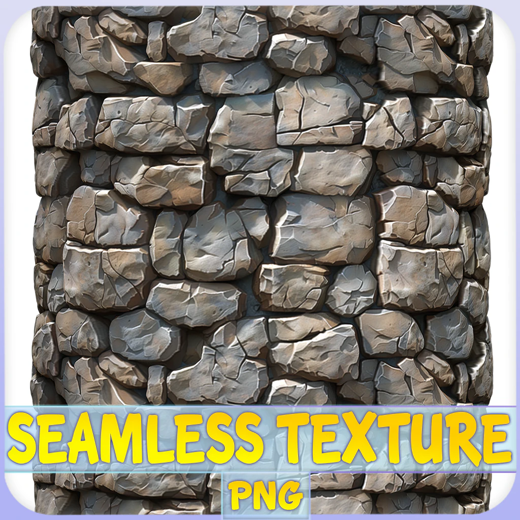Stylized Wall Seamless Texture CG Textures .c4d .max .obj .3ds .fbx .stl .blend 