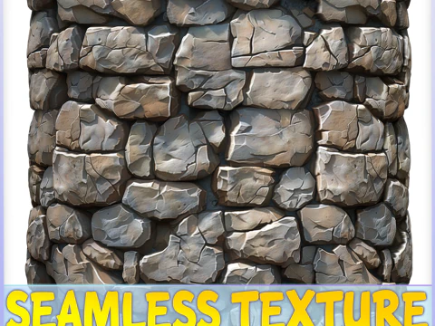 Stilize Duvar Sorunsuz Doku CG Dokuları