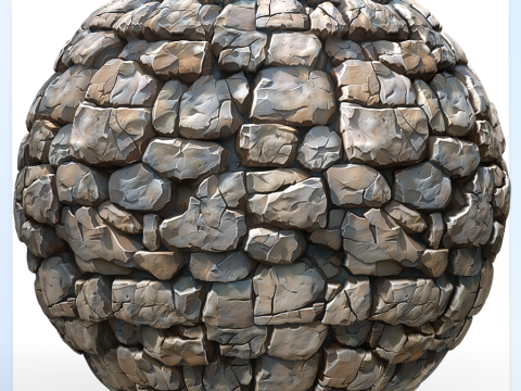 Stylized Wall Seamless Texture Texturas CG