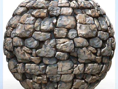 Stylized Wall Seamless Texture CG Textures