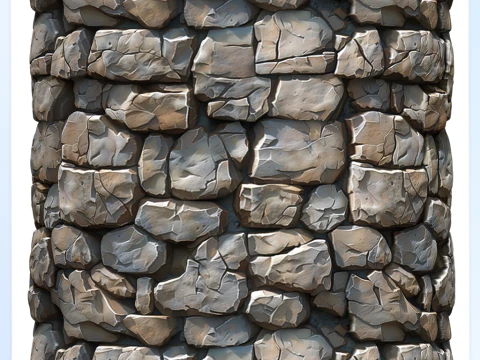 Stylized Wall Seamless Texture CG Textures