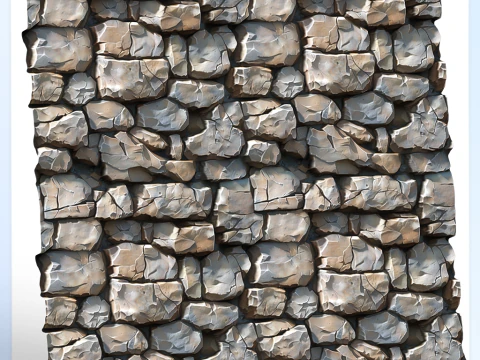 Stylized Wall Seamless Texture CG Textures