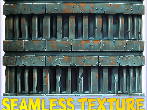 Stylized Wall Seamless Texture CG Textures
