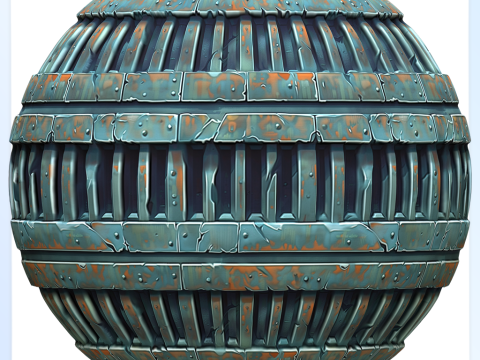 Stylized Wall Seamless Texture CG Textures