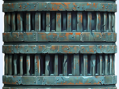 Stylized Wall Seamless Texture CG Textures