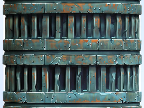 Stylized Wall Seamless Texture CG Textures