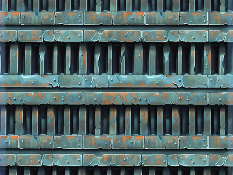 Stylized Wall Seamless Texture CG Textures