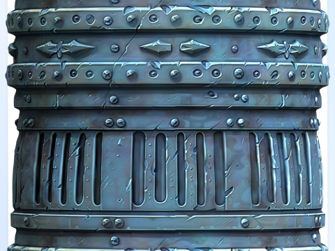 Stylized Wall Seamless Texture CG Текстури