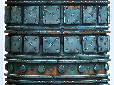 Stylized Wall Seamless Texture Texturas CG