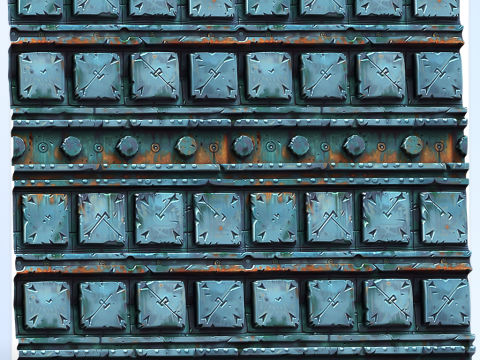 Stylized Wall Seamless Texture Texturas CG