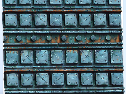 Stylized Wall Seamless Texture CG Textures