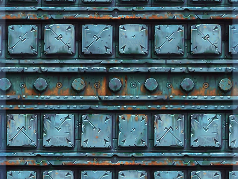 Stylized Wall Seamless Texture CG Textures