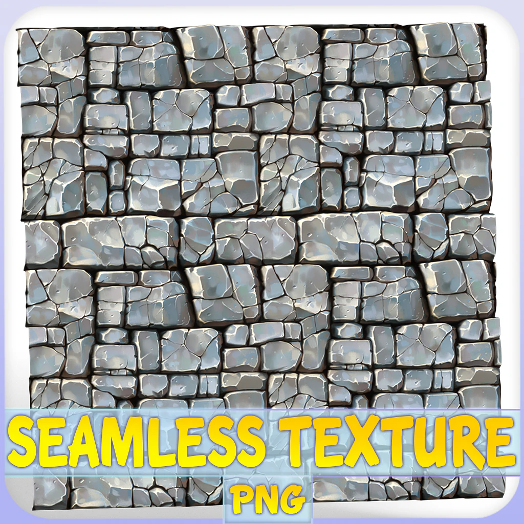 Stylized Wall Seamless Texture CG Textures .c4d .max .obj .3ds .fbx .stl .blend 