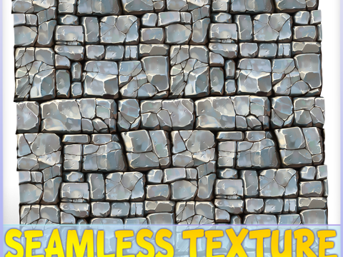 Stylized Wall Seamless Texture CG Textures