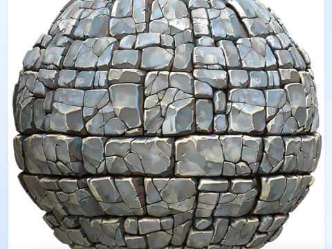 Stylized Wall Seamless Texture CG Textures