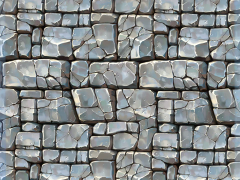 Stylized Wall Seamless Texture CG Textures