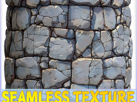 Stylized Wall Seamless Texture CG Textures