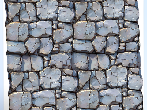 Stylized Wall Seamless Texture CG Dokuları