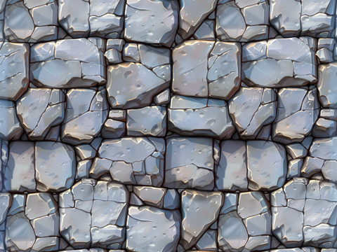 Stylized Wall Seamless Texture CG Dokuları