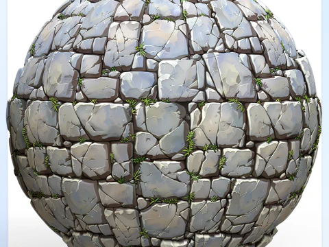 Tekstur Mulus Dinding Bergaya Tekstur CG