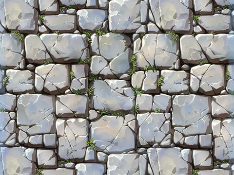 Stylized Wall Seamless Texture CG Текстури