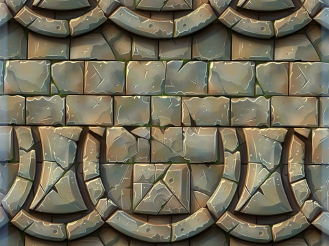 Stylized Wall Seamless Texture Texturas CG