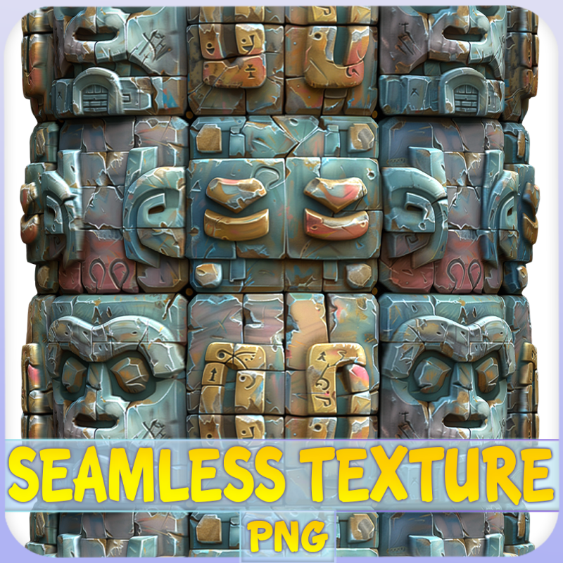 Stylized Wall Seamless Texture CG Texturen .c4d .max .obj .3ds .fbx .stl .blend