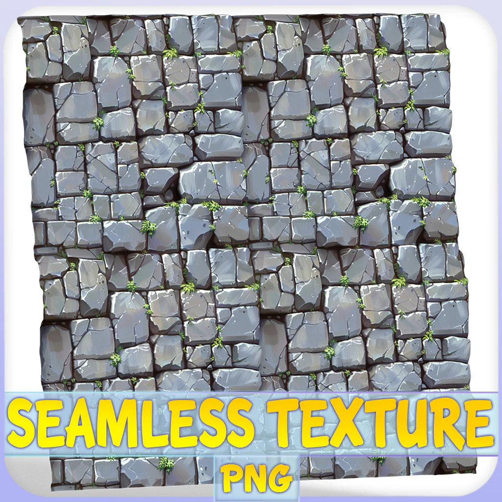 Stylized Wall Seamless Texture CG Textures .c4d .max .obj .3ds .fbx .stl .blend 