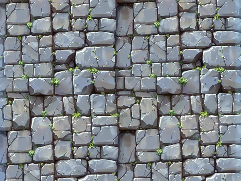 Stylized Wall Seamless Texture CG Textures
