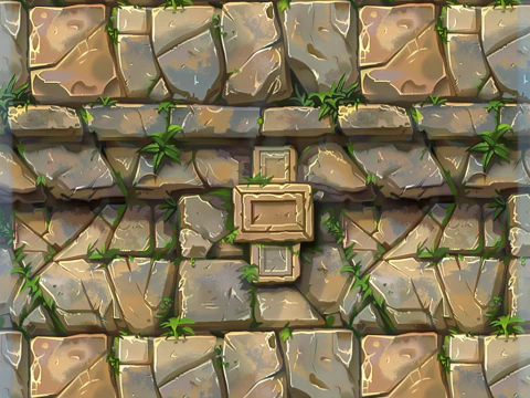 Stylized Wall Seamless Texture CG Textures