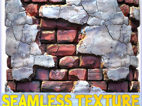 Stylized Wall Seamless Texture CG Textures