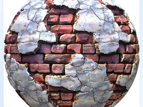 Stylized Wall Seamless Texture CG Textures