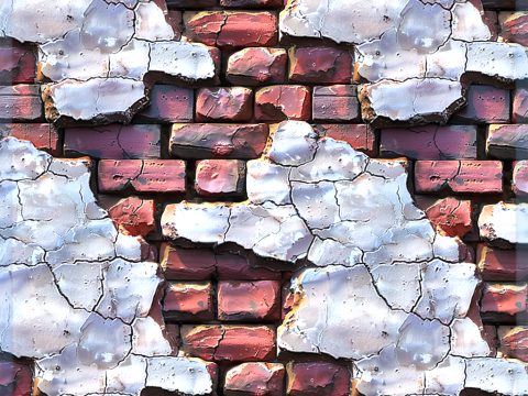 Stylized Wall Seamless Texture Texturas CG