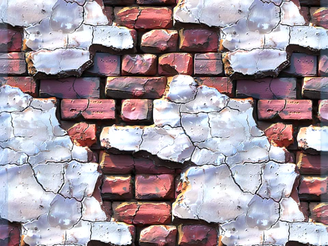 Stylized Wall Seamless Texture CG Textures