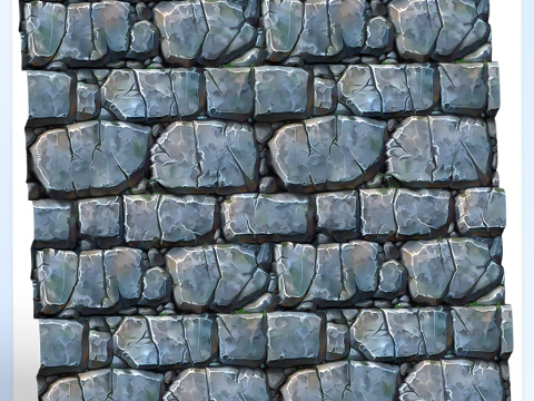 Stylized Wall Seamless Texture CG Textures