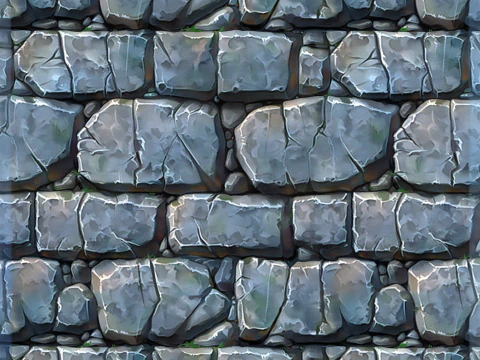 Stylized Wall Seamless Texture CG Textures