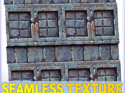 Stylized Wall Seamless Texture CG Textures