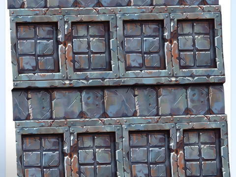 Stylized Wall Seamless Texture CG 텍스쳐